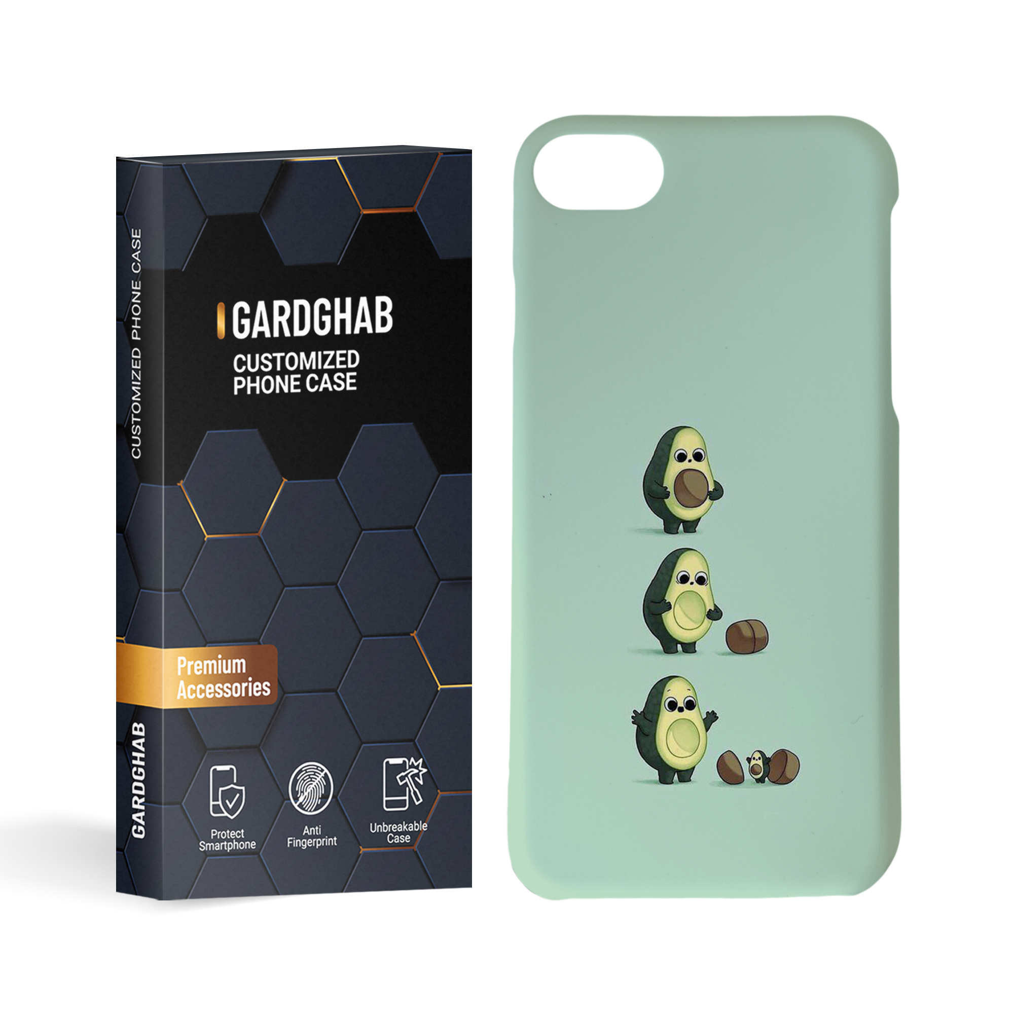    کاور گارد قاب مدل فانتزی مناسب برای گوشی موبایل اپل iphone 7 / 8 / se2020