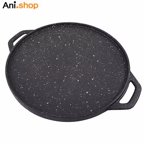 تابه گریل چدن گرد بزرگ بدون چوب مدل UN-6003 کد 276
