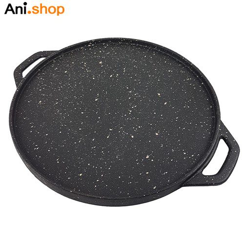 تابه گریل چدن گرد بزرگ بدون چوب مدل UN-6003 کد 276