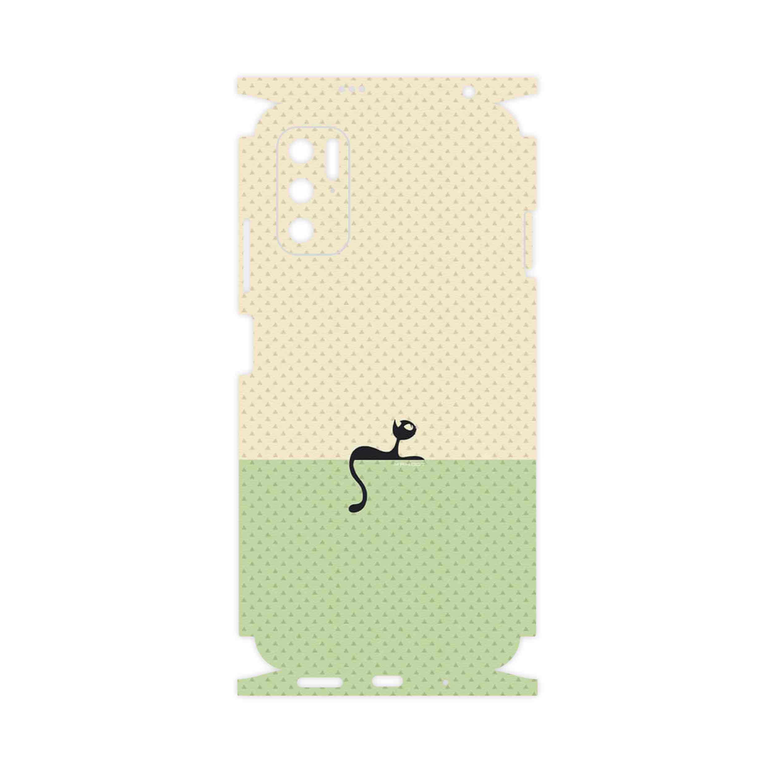 برچسب پوششی ماهوت مدل Minimal Internet Cat Icon-FullSkin مناسب برای گوشی موبایل شیائومی Redmi Note 11SE