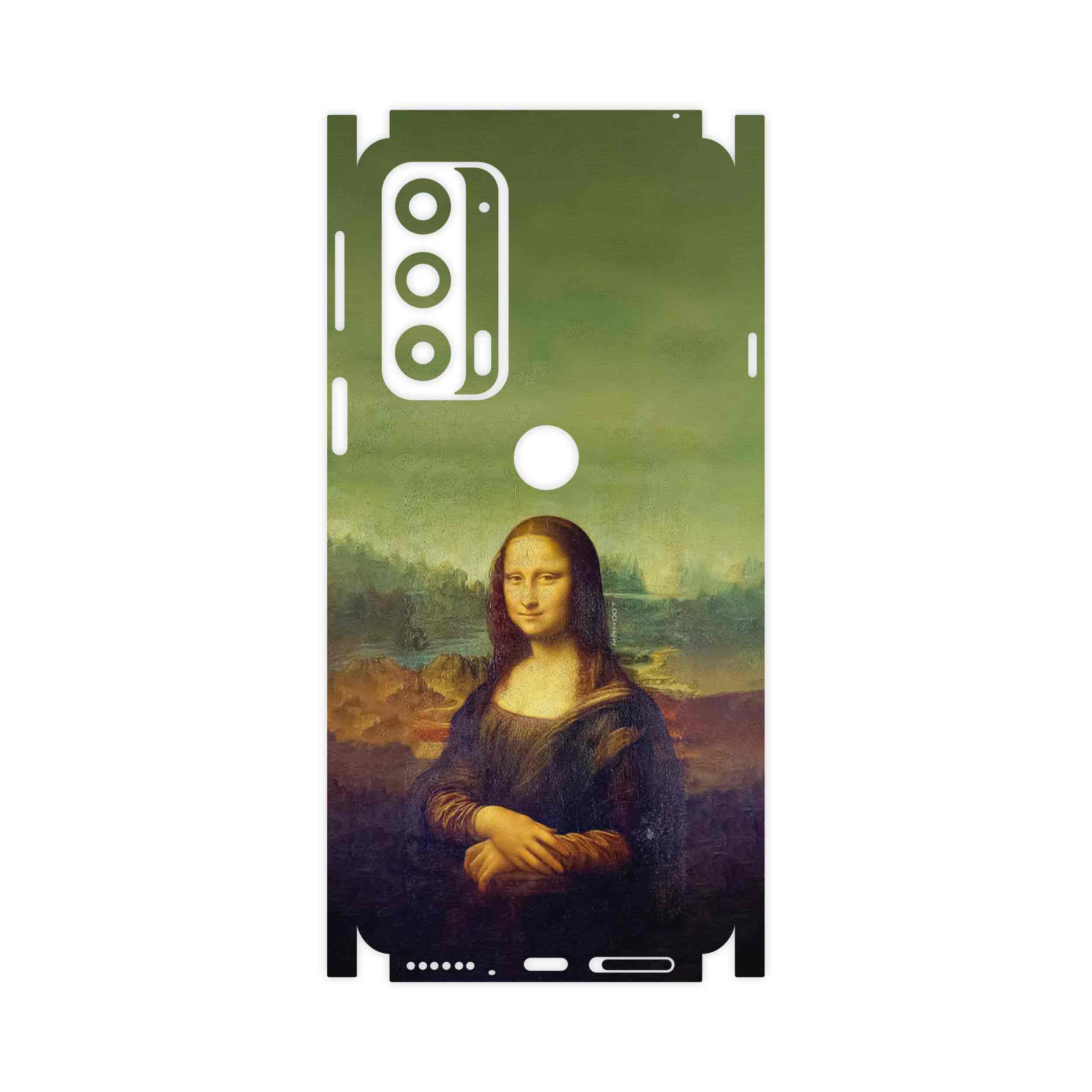 برچسب پوششی ماهوت مدل Mona Lisa of da Vinci-FullSkin مناسب برای گوشی موبایل موتورولا Edge 20