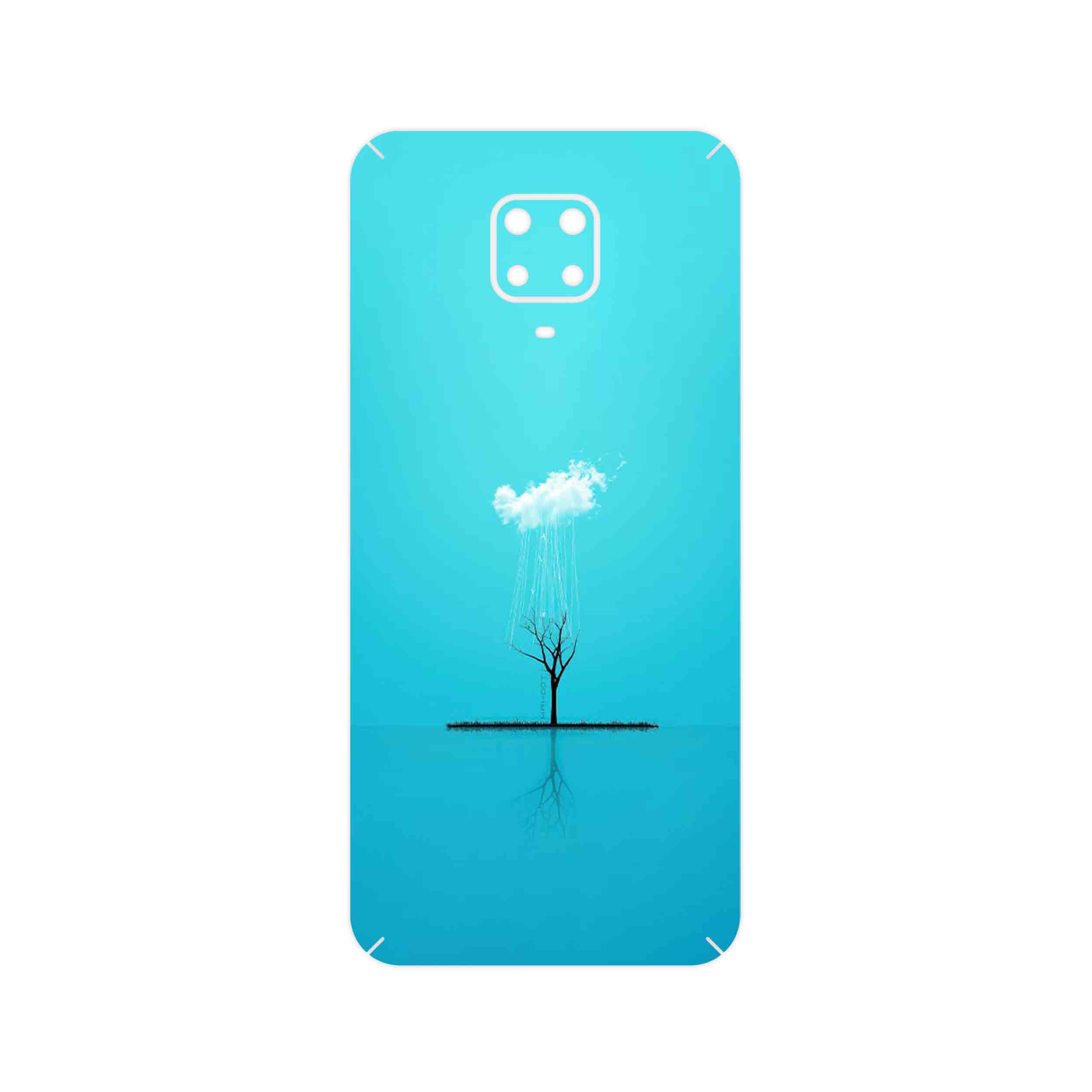 برچسب پوششی ماهوت مدل Minimal Tree مناسب برای گوشی موبایل شیائومی Redmi Note 9 Pro