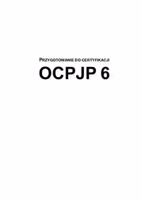 خرید و دانلود نسخه کامل کتاب Java - przygotowanie do certyfikacji OCPJP6