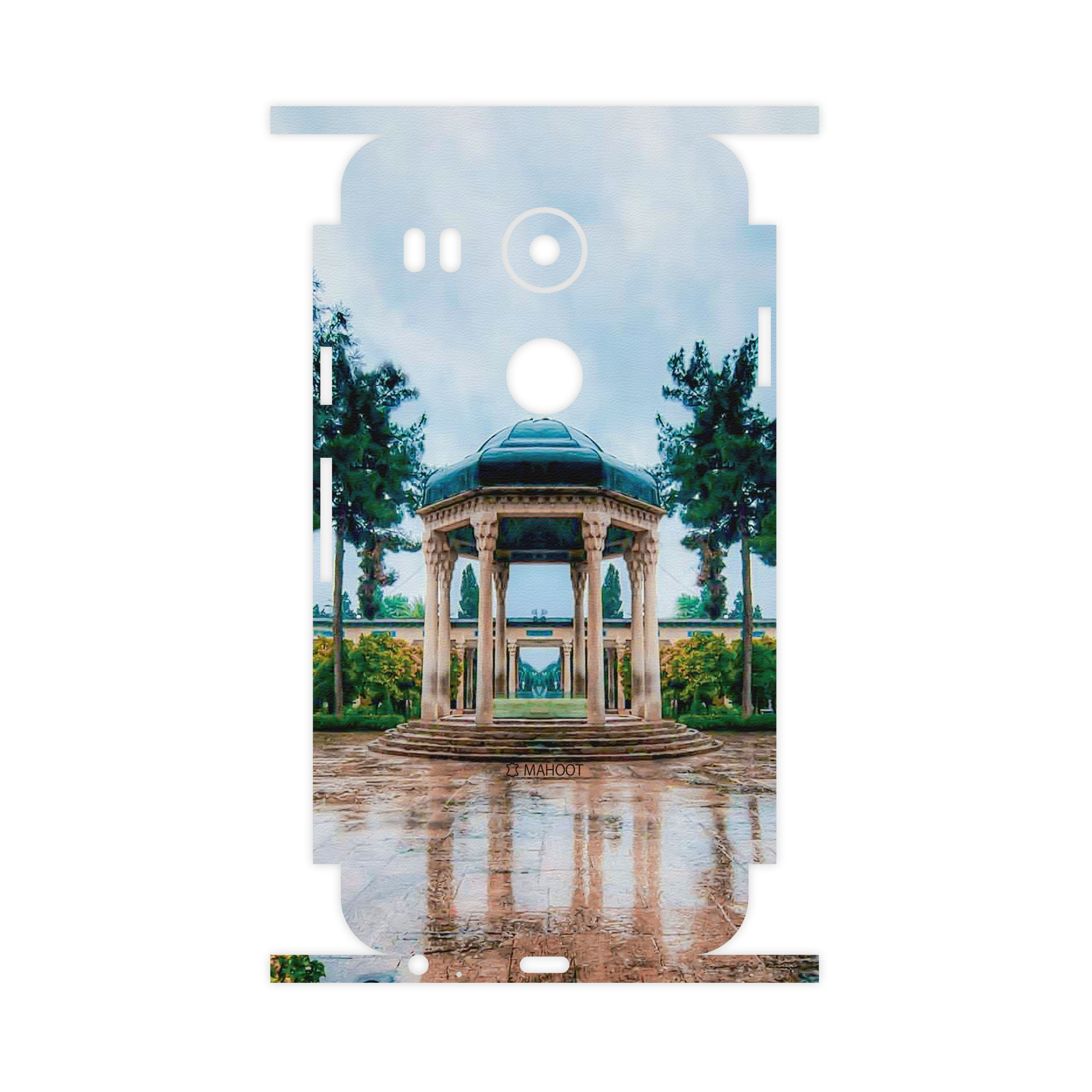 برچسب پوششی ماهوت مدل HAFEZ-Tomb-FullSkin مناسب برای گوشی موبایل گوگل Nexus 5X