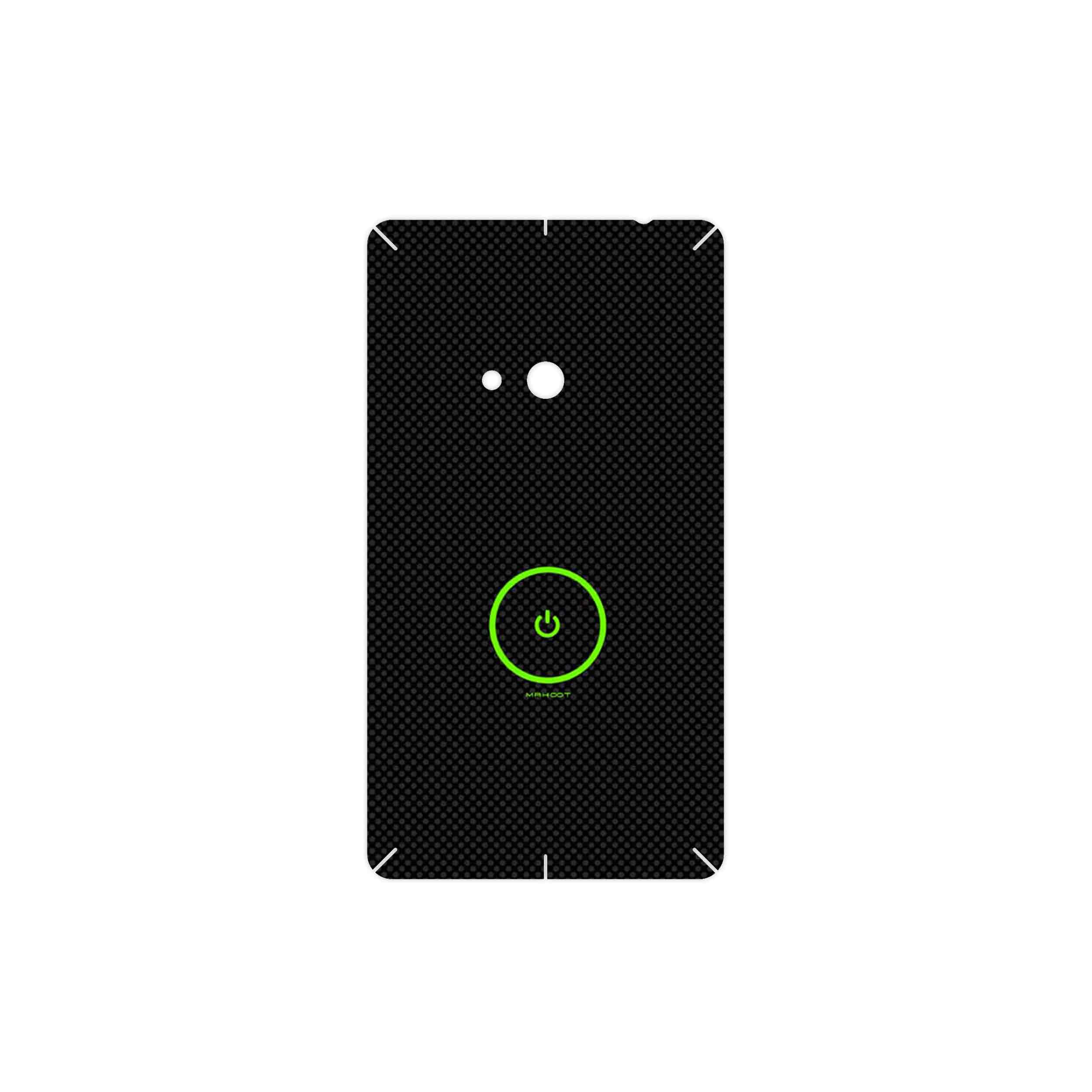 برچسب پوششی ماهوت مدل Minimal Power Button مناسب برای گوشی موبایل نوکیا Lumia 625