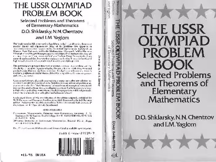 خرید و دانلود نسخه کامل کتاب The USSR Olympiad Problem Book: Selected Problems and Theorems of Elementary Mathematics