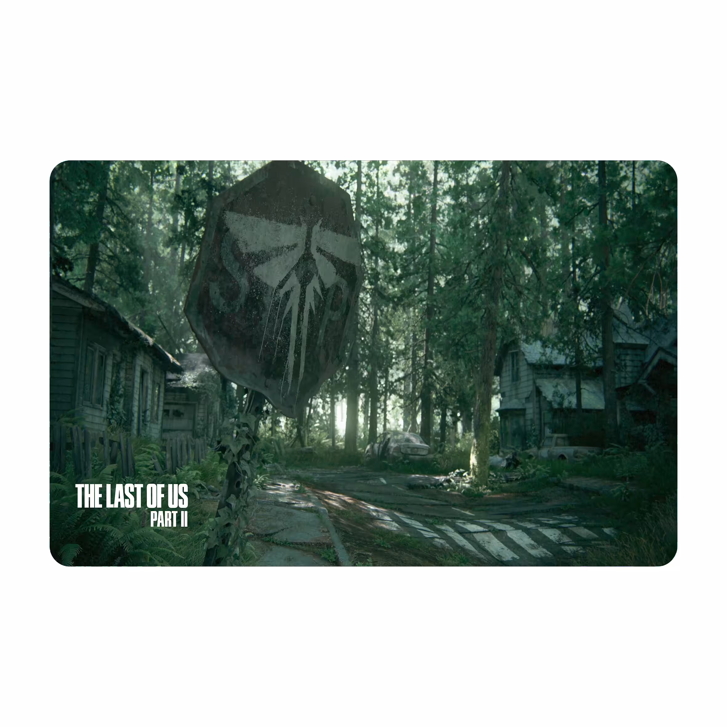 ماوس پد طرح آخرین بازمانده ازما - the last of us مدل mpb83