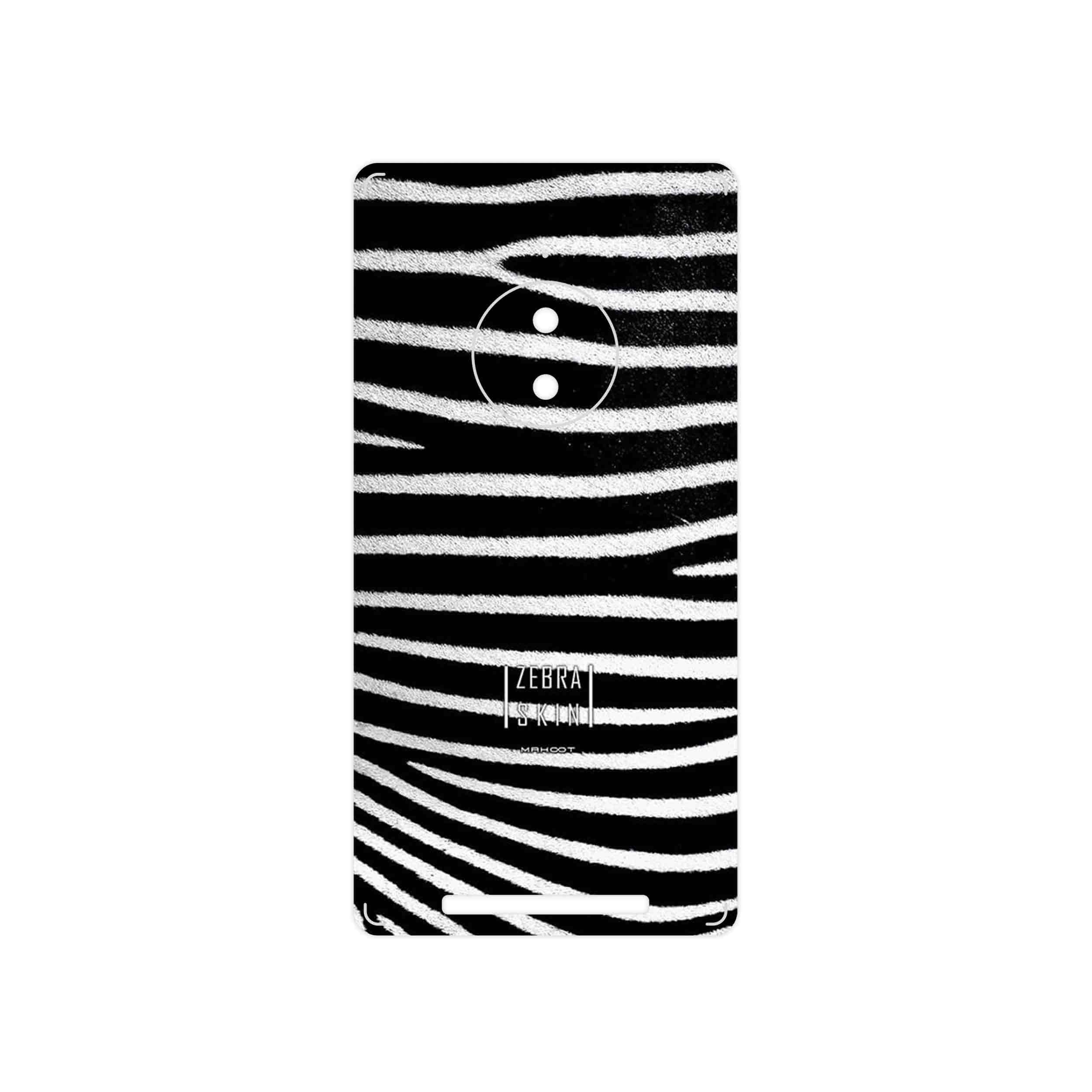 برچسب پوششی ماهوت مدل Zebra Skin مناسب برای گوشی موبایل نوکیا Lumia 830