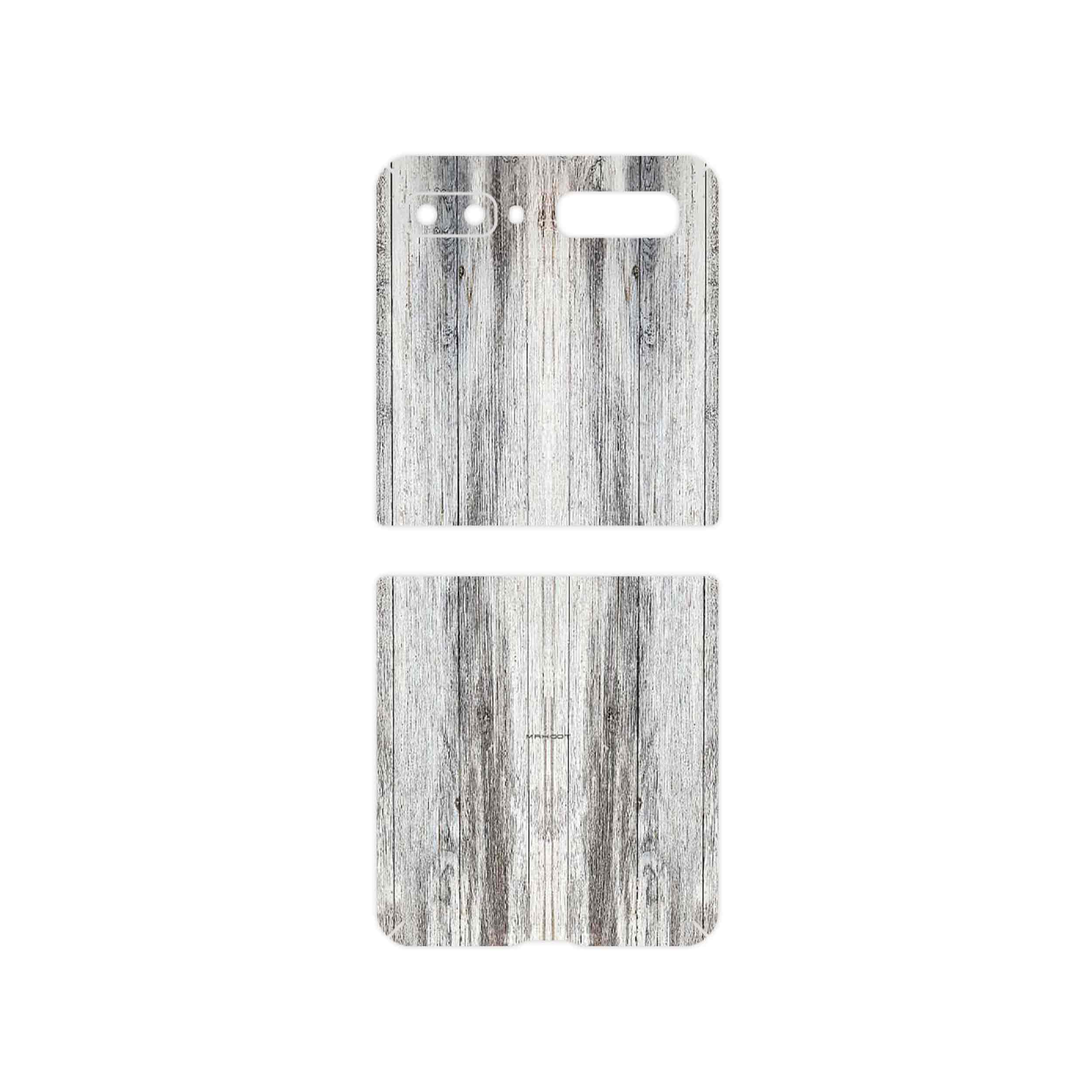 برچسب پوششی ماهوت مدل Wood Texture 8 مناسب برای گوشی موبایل سامسونگ Galaxy Z Flip