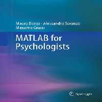 خرید و دانلود نسخه کامل کتاب MATLAB for Psychologists