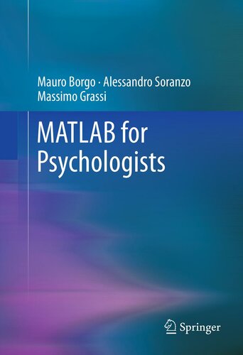 خرید و دانلود نسخه کامل کتاب MATLAB for Psychologists