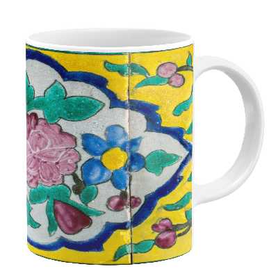 ماگ طرح کاشی کد 110100