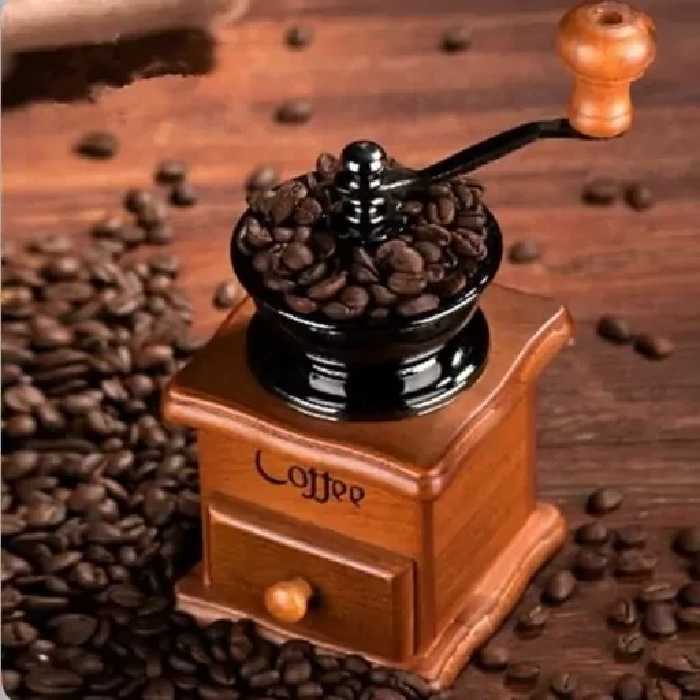 آسیاب دستی قهوه چوبی تیغه سرامیکی درجه 1