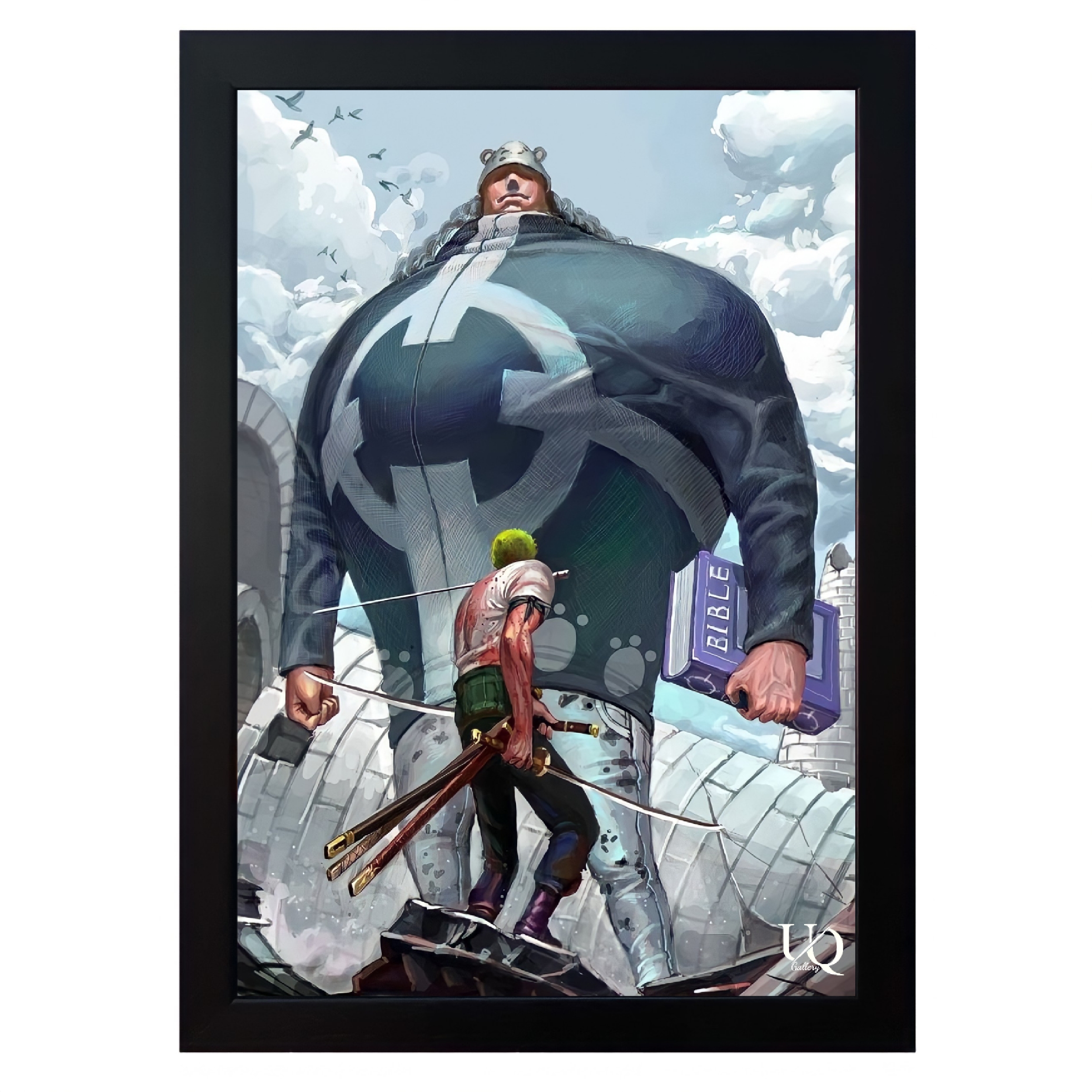 تابلو مدل انیمه وان پیس