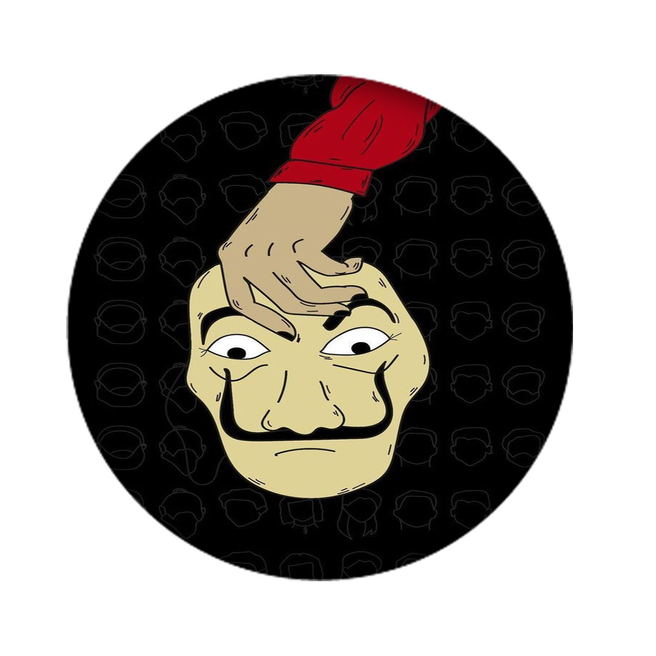 زیر لیوانی مدل Money Heist کد 2138