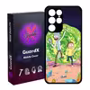 کاور گارد ایکس طرح Rick and Morty مدل Glass10190 مناسب برای گوشی موبایل سامسونگ Galaxy S22 Ultra