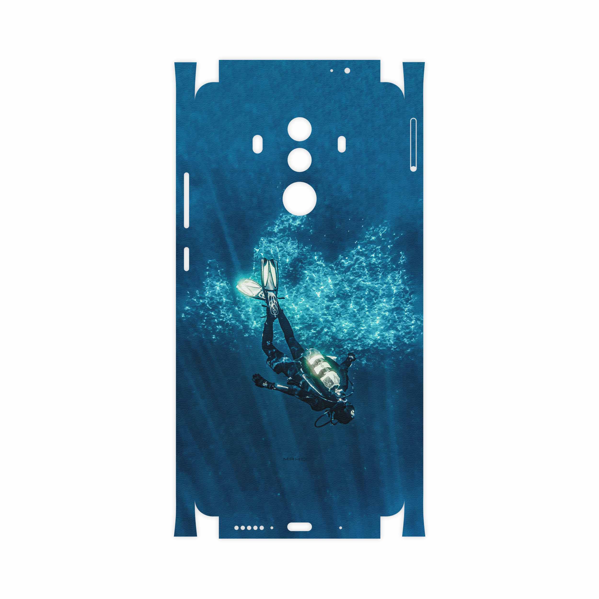 برچسب پوششی ماهوت مدل Scuba Diving-FullSkin مناسب برای گوشی موبایل هوآوی Mate 10 Pro