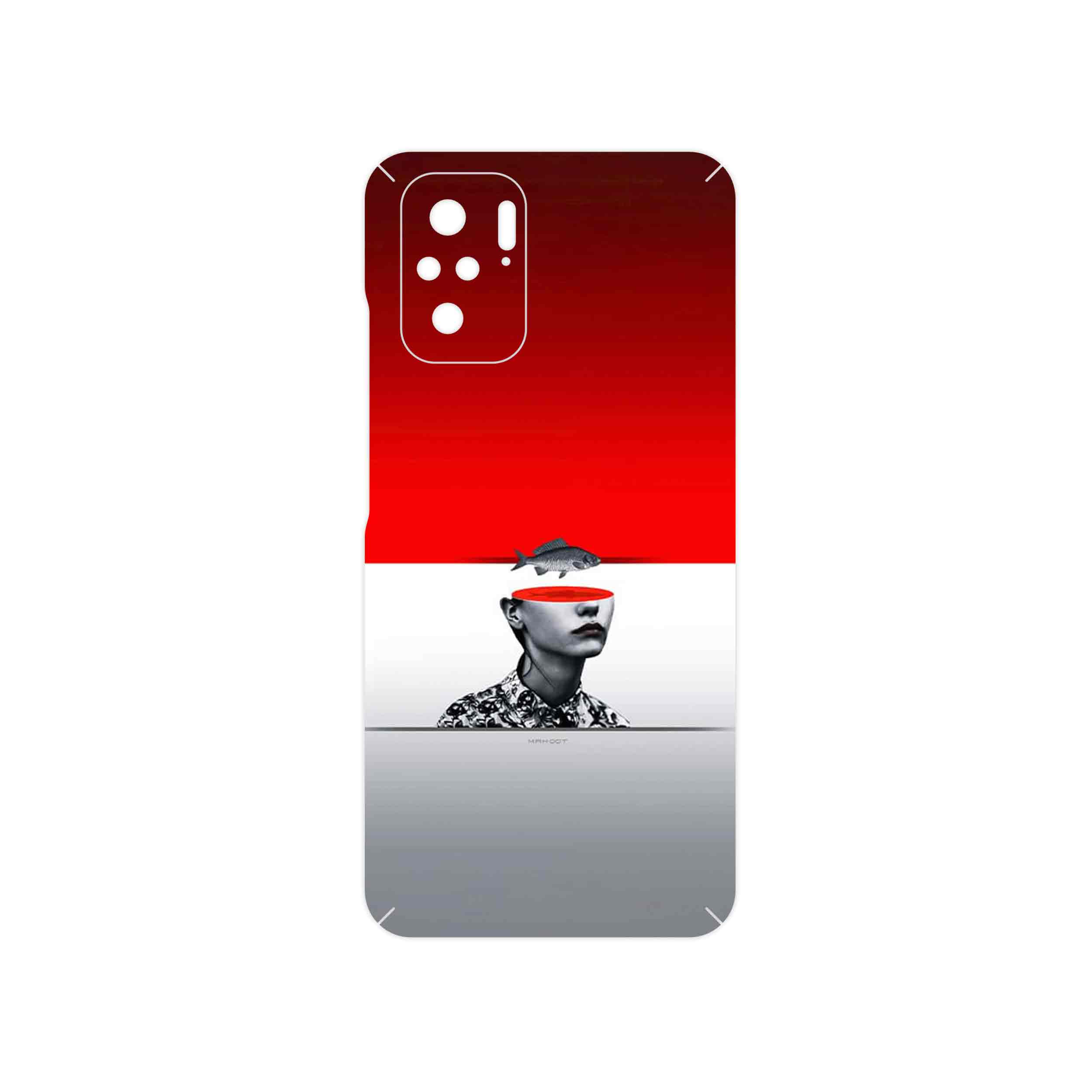 برچسب پوششی ماهوت مدل Collage of surreal Portrait of Women 1 مناسب برای گوشی موبایل شیائومی Poco M5s