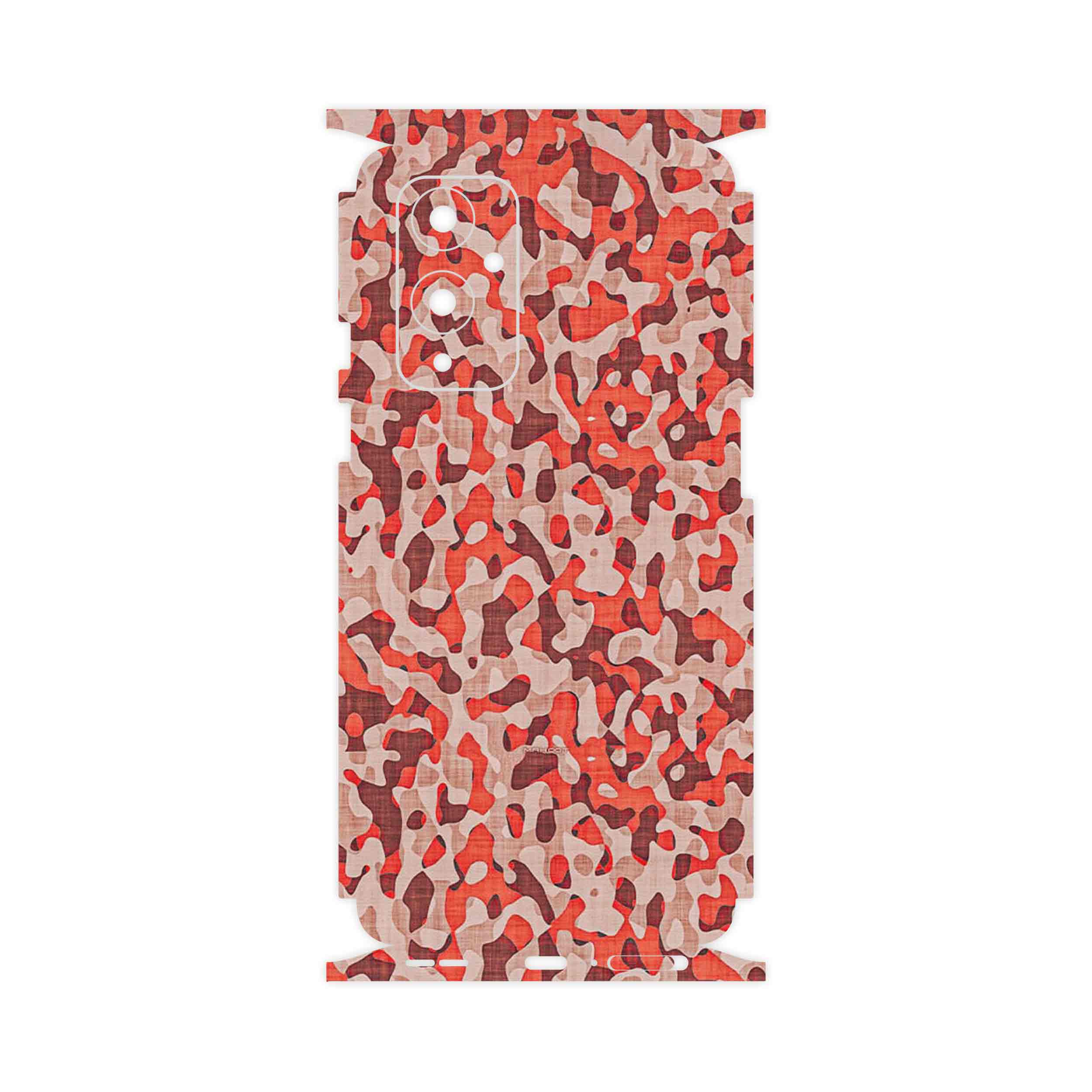 برچسب پوششی ماهوت مدل Red Infantry Army-FullSkin مناسب برای گوشی موبایل وان پلاس 9