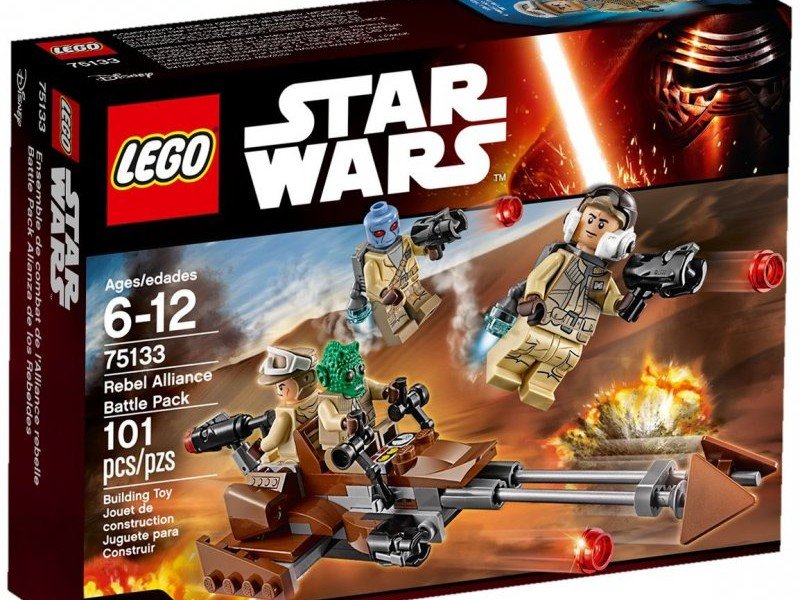 لگو Rebel Alliance Battle Pack کد 75133