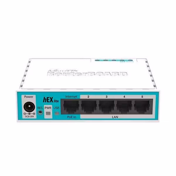 روتر میکروتیک مدل RB 750-R2 HEX Lite - تکنو لینک 148