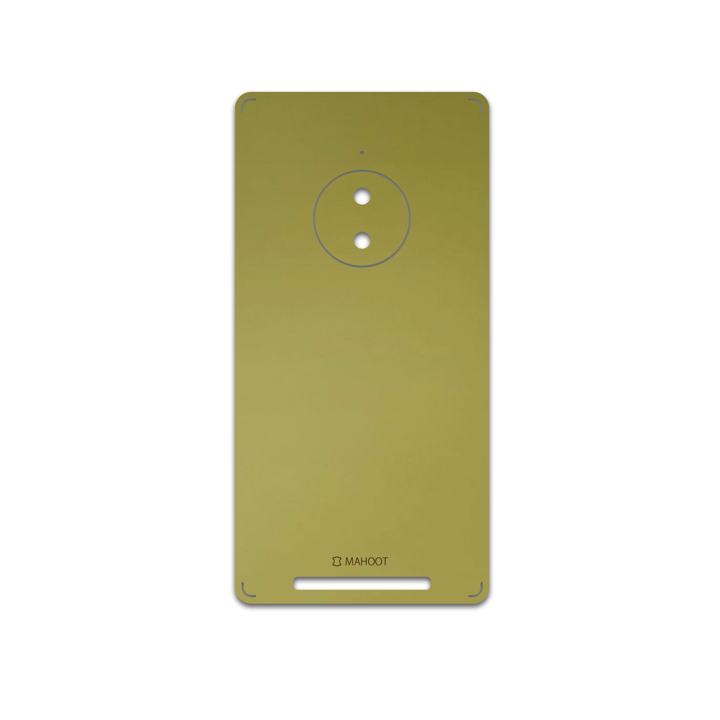 برچسب پوششی ماهوت مدل Matte-Gold مناسب برای گوشی موبایل نوکیا Lumia 830