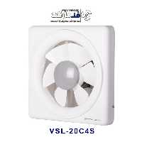 هواکش خانگی 20 سانت لوکس ( دریچه دار با کلید ) مدل VSL-20C4S با 18 ماه گارانتی