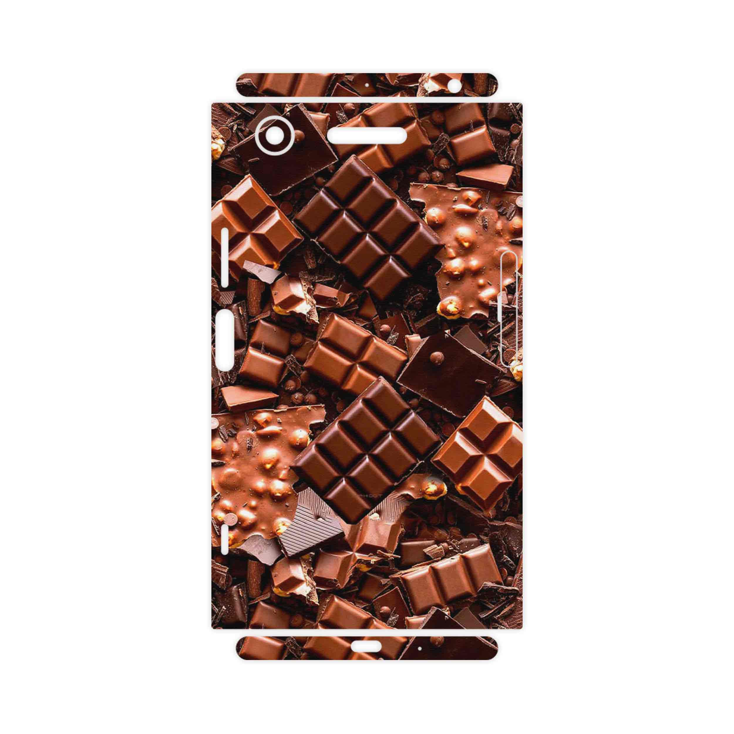 برچسب پوششی ماهوت مدل Chocolate-FullSkin مناسب برای گوشی موبایل سونی Xperia XZ1
