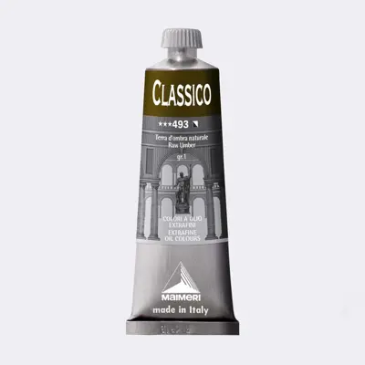 رنگ روغن مایمری مدل کلاسیکو کد RU 493 حجم 60 میلی لیتر 