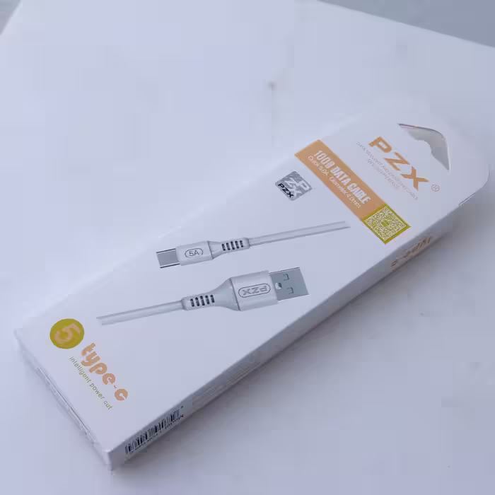 کابل تبدیل USB به USB-C پی زد ایکس مدل V152 طول 1 متر