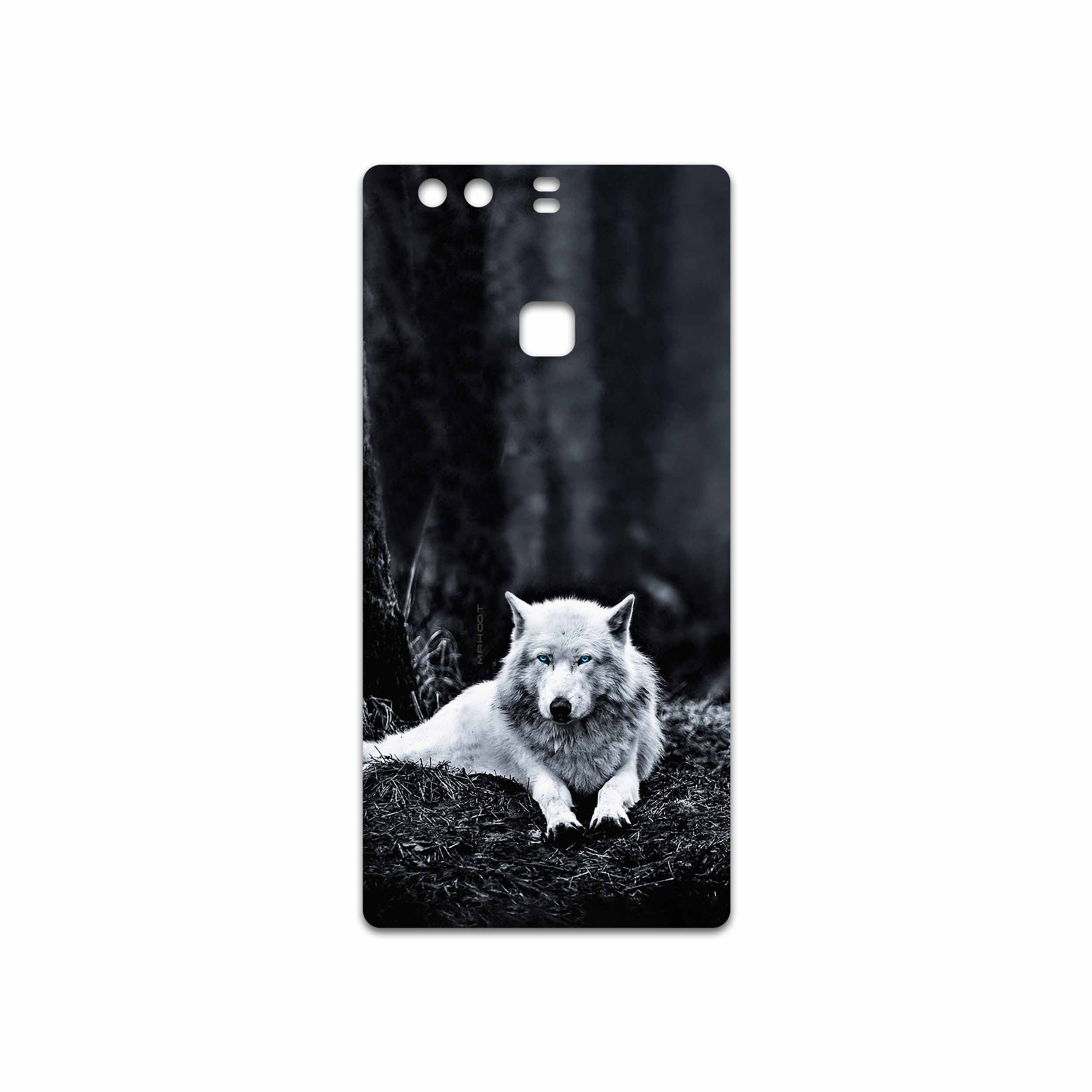 برچسب پوششی ماهوت مدل Dire Wolf مناسب برای گوشی موبایل هوآوی P9 Plus