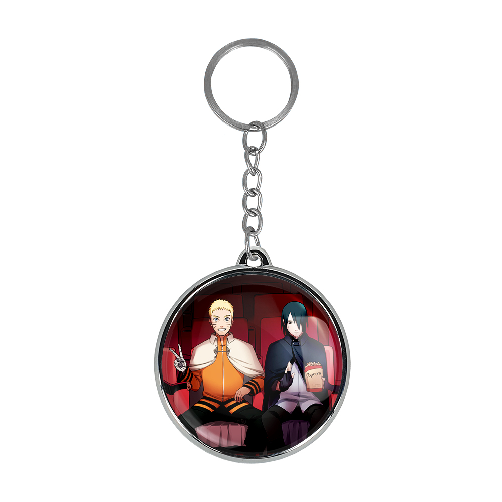 جاکلیدی خندالو طرح سارادا و ساسکه و ناروتو انیمه بوروتو مدل دوطرفه کد 1314413140