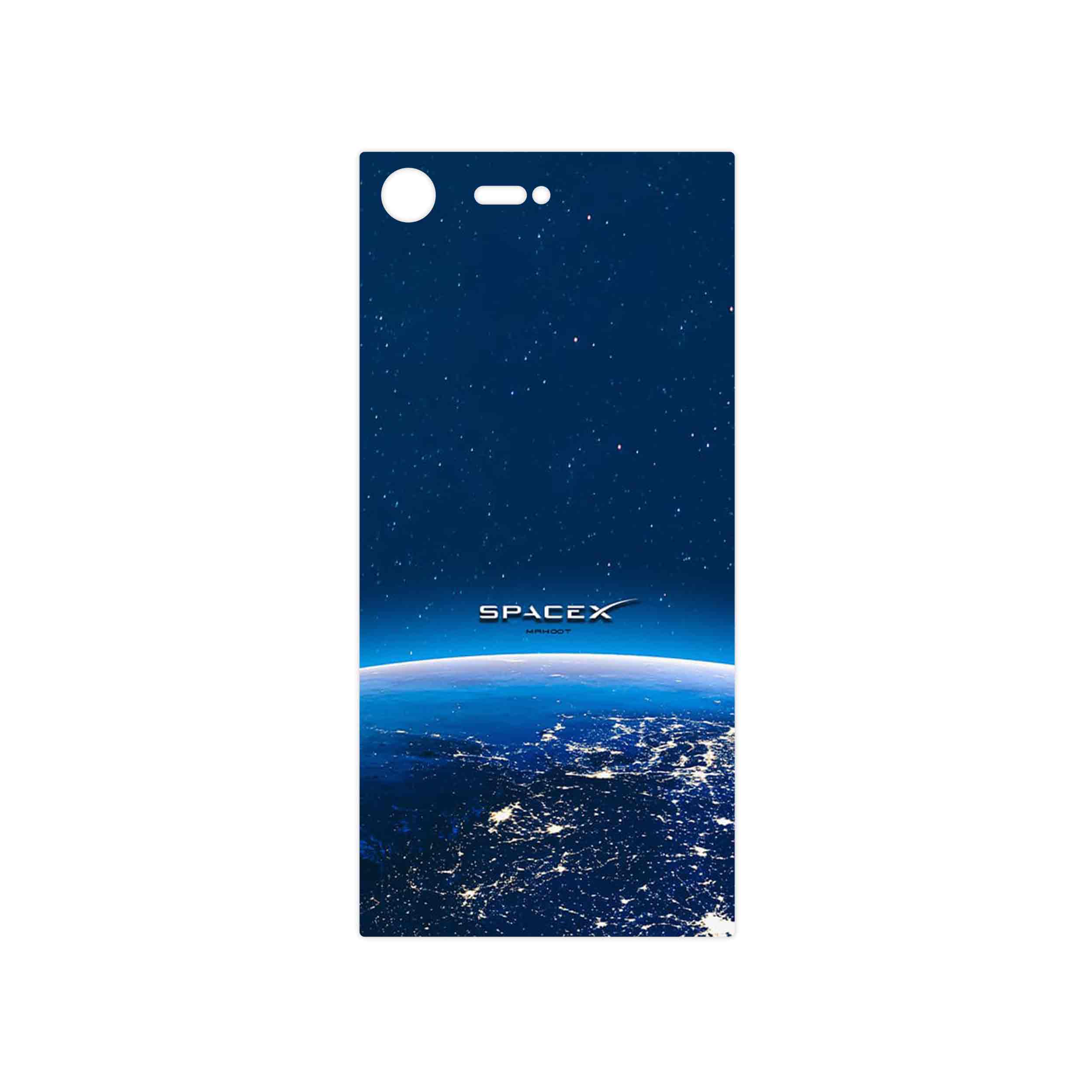 برچسب پوششی ماهوت مدل Space X مناسب برای گوشی موبایل سونی Xperia XZ Premium