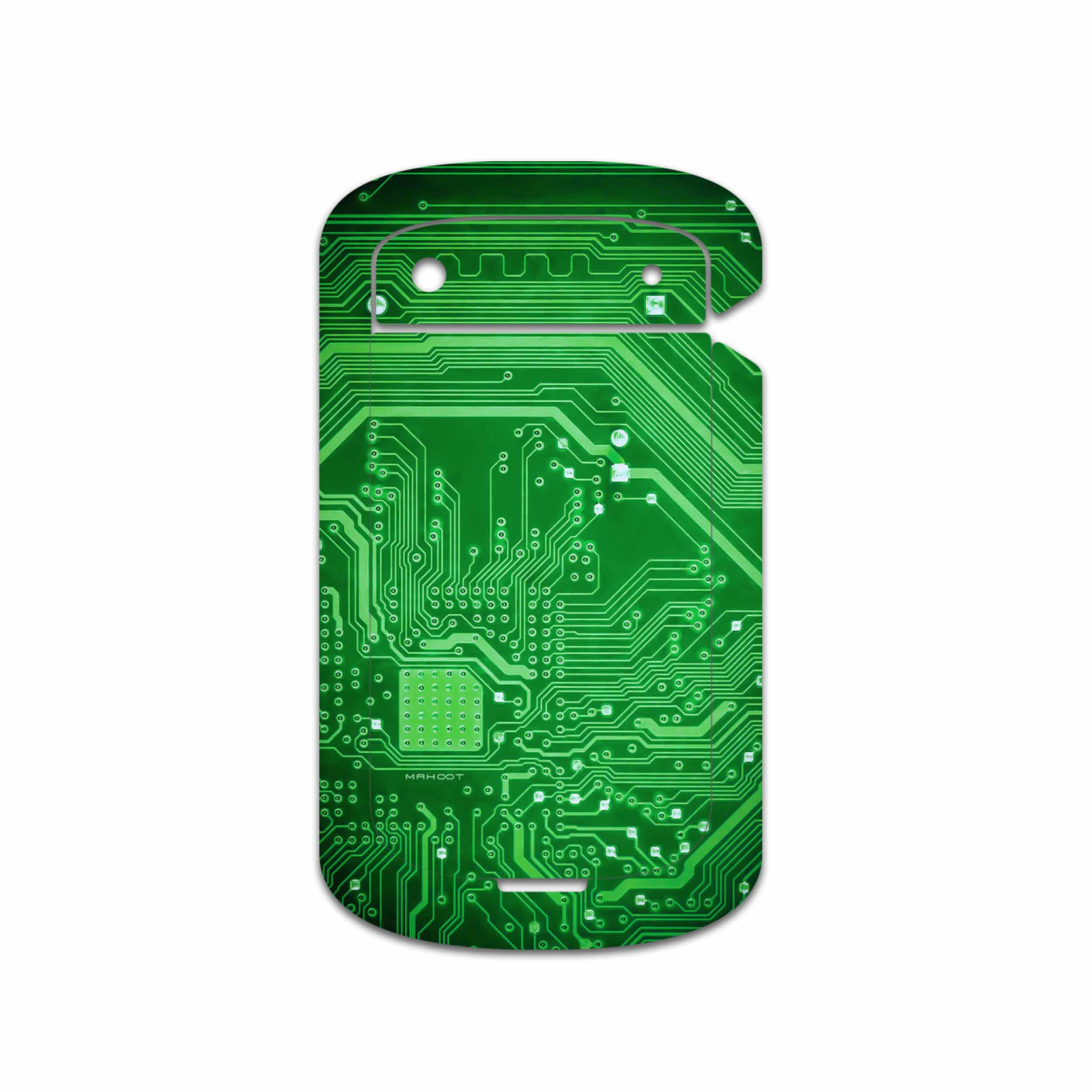 برچسب پوششی ماهوت مدل Green-Printed-Circuit-Board مناسب برای گوشی موبایل بلک بری Bold Touch 9900