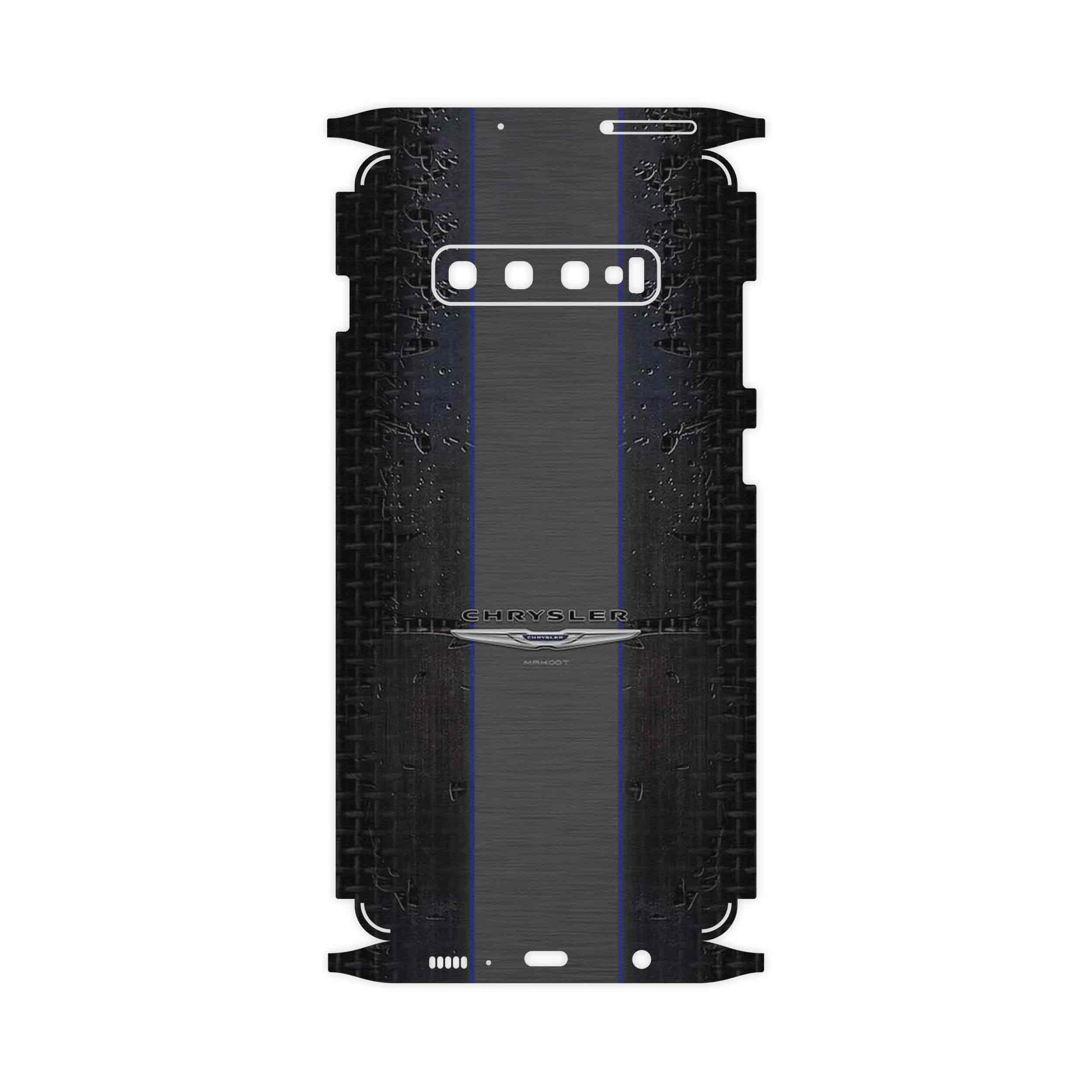برچسب پوششی ماهوت مدل Chrysler-FullSkin مناسب برای گوشی موبایل سامسونگ Galaxy S10 Plus