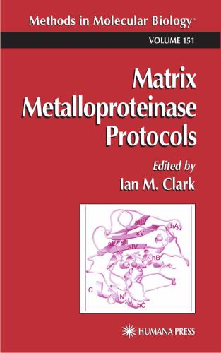 خرید و دانلود نسخه کامل کتاب Matrix Metalloproteinase Protocols. Chapter 7 is absent