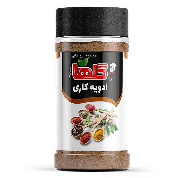 ادویه کاری 80g گلها کد 240097