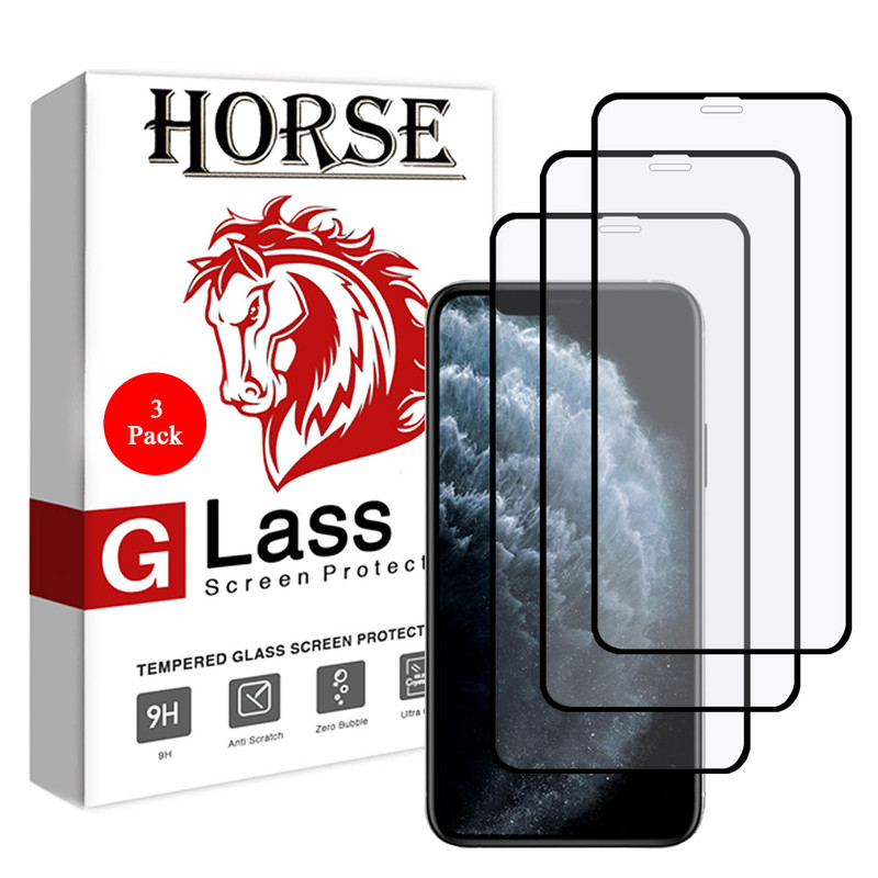محافظ صفحه نمایش مات هورس مدل MSC مناسب برای گوشی موبایل اپل iPhone 11 Pro بسته سه عددی | کالا برتری