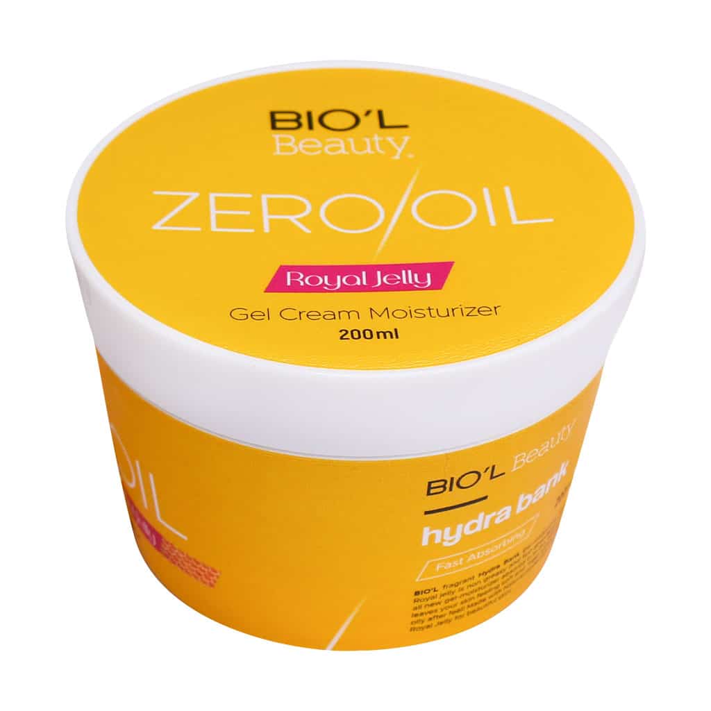 کرم ژل مرطوب کننده Zero Oil بیول عصاره رویال ژلی - داروخانه انلاین مثبت سبز
