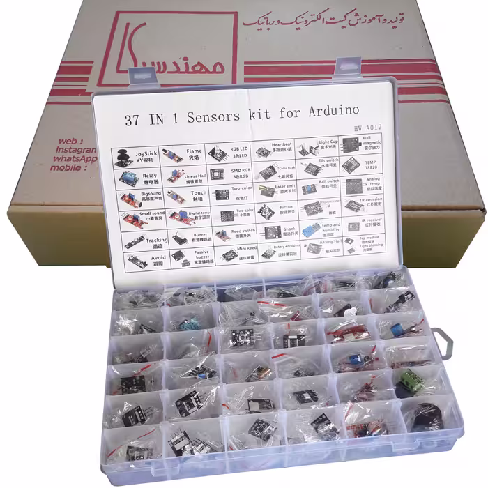 سنسور آردوینو  مهندسیکا مدل STK0022 مجموعه 37 عددی
