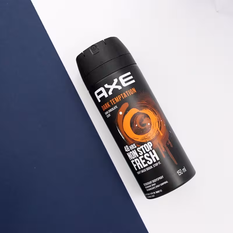 اسپری بدن اکس مردانه 150میل AXE DARK TEMPTATION کد91258