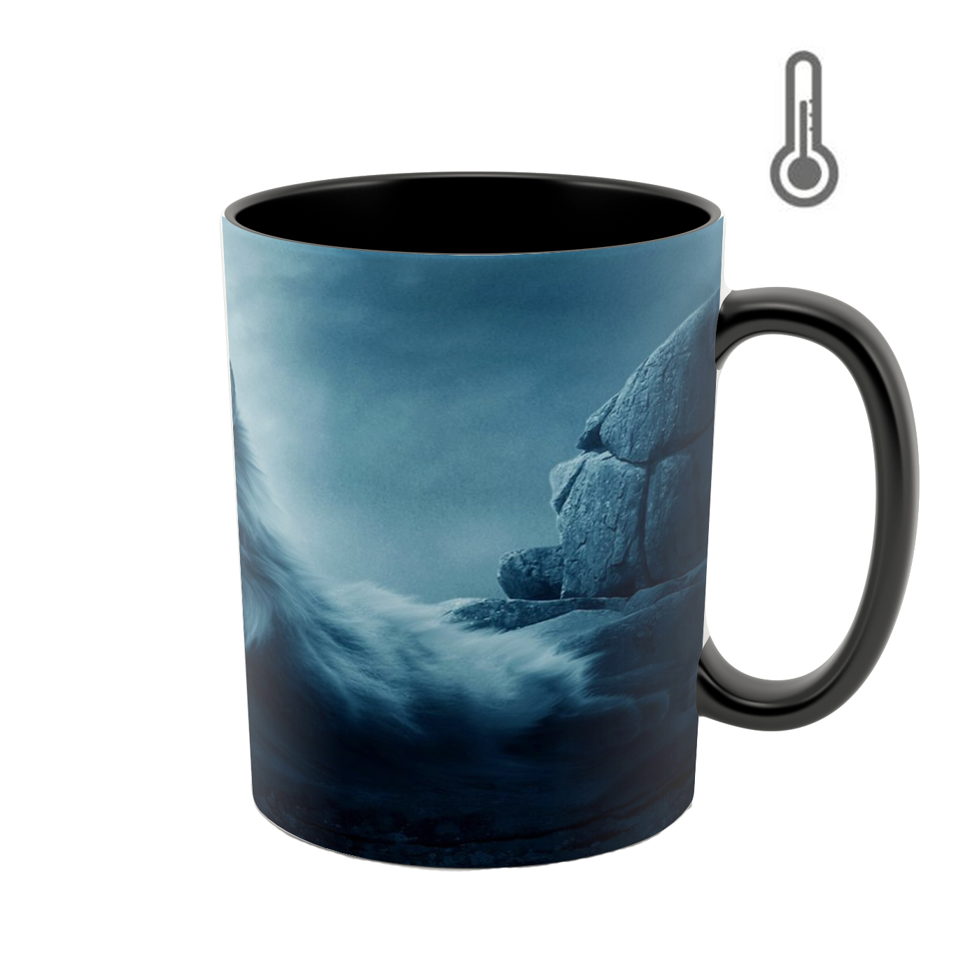 ماگ حرارتی طرح گربه کد 04