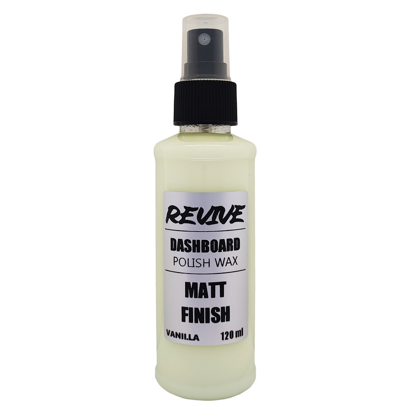 واکس و محافظ داشبورد مات ریوایو مدل matt finish حجم 120ml | کالا مکس
