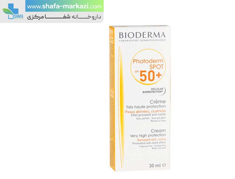 کرم ضد آفتاب بیودرما فتودرم اسپات | BIODERMA Photoderm Spot Cream SPF50