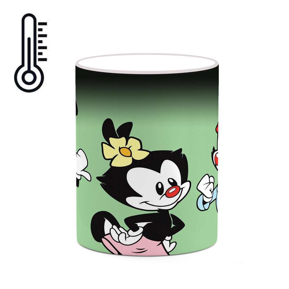 ماگ حرارتی کاکتی طرح کارتون Animaniacs مدل mgh22127