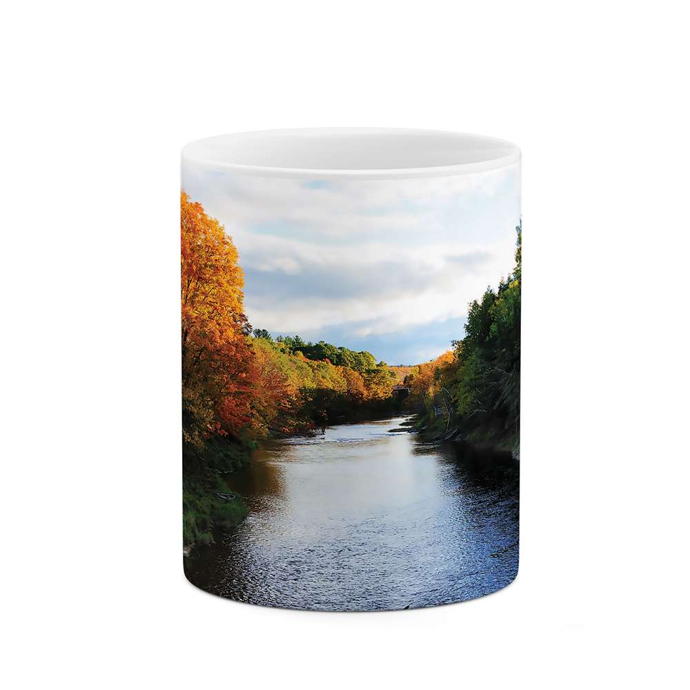 ماگ طرح رودخانه مدل mug03854