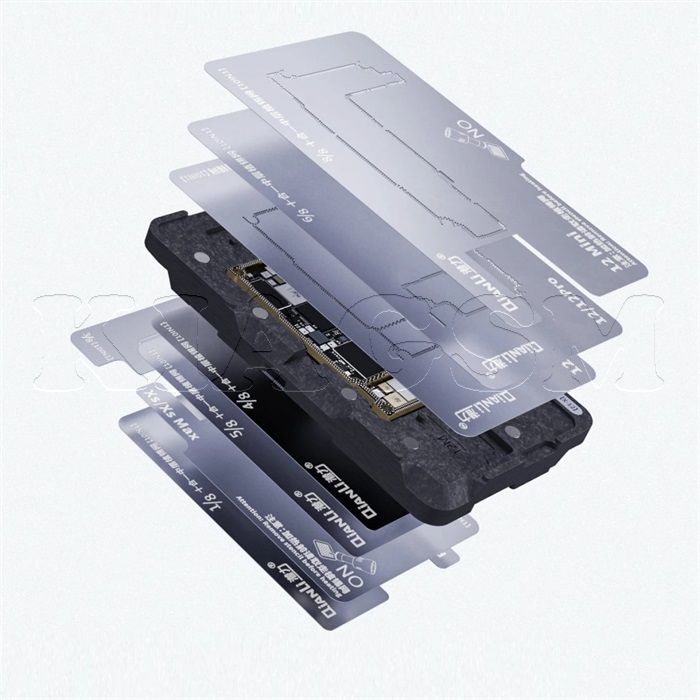 شابلون مگنتی طبقات آیفون سری X/11/12 برند کیانلی 10in1