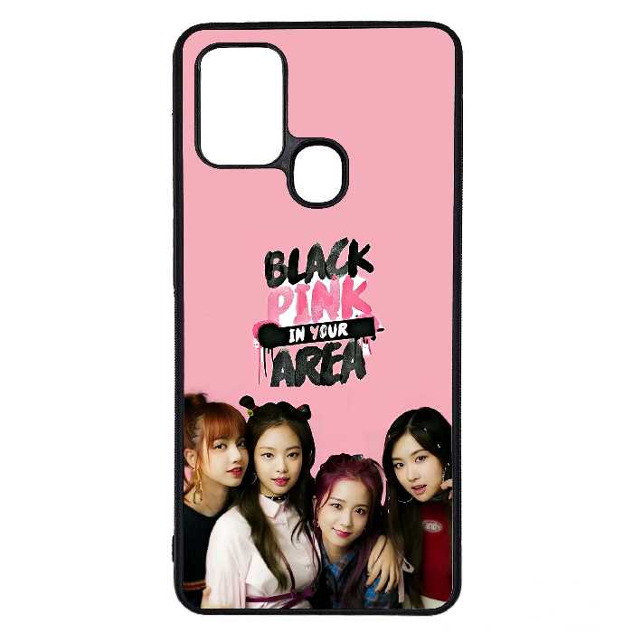 کاور طرح بلک پینک BLACK PINK کد G-096 مناسب برای گوشی موبایل سامسونگ Galaxy A21s | دیجی قاب دونی