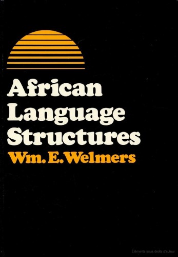 خرید و دانلود نسخه کامل کتاب African Language Structures
