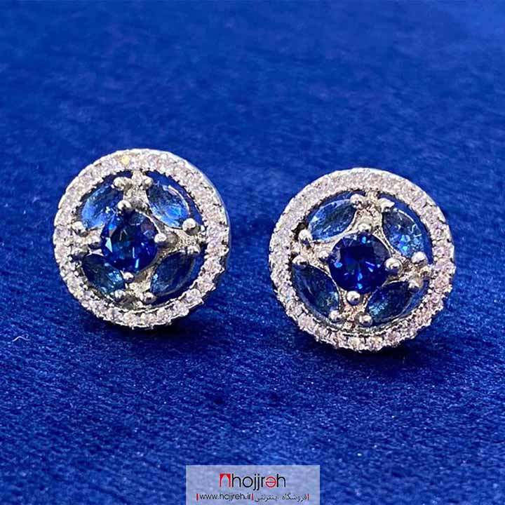 اطلاعات ، قیمت و خرید گوشواره استیل طرح جواهر کد G42